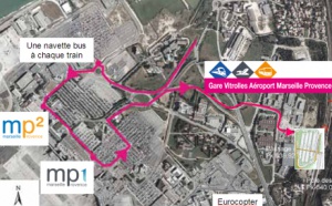 Marseille-Provence : nouvelle gare ferroviaire Vitrolles Aéroport en décembre