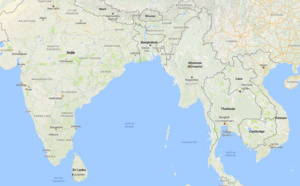 Vietnam, Inde : de fortes pluies et vent violent attendus