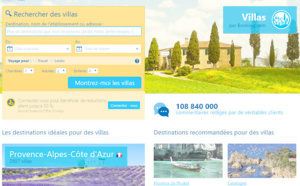 Booking.com rapatrie l'offre de Villas.com vers son site principal