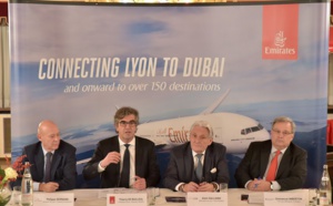 Emirates fête les 4 ans de sa ligne directe Lyon-Dubai