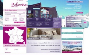 Belambra lance une nouvelle version de son site internet