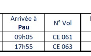 Chalair Aviation : nouvelle ligne Nantes - Pau