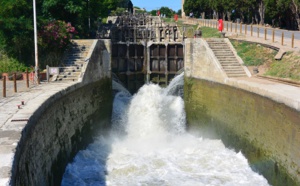 Sur le Canal du Midi, les 9 Ecluses de Fonséranes font peau neuve