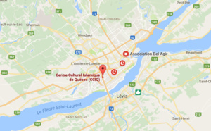 Canada : 6 morts et 8 blessés lors d'un attentat dans une mosquée de Québec
