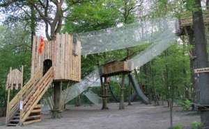 Nouveautés au Sherwood Parc : une tyrolienne à virages et du quad pour les tout-petits