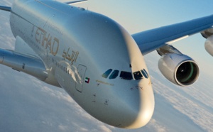 Etihad Airways met l'A380 sur la ligne Abu Dhabi - Paris