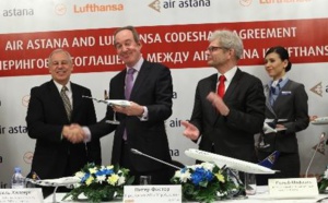 Air Astana et Lufthansa en partage de codes
