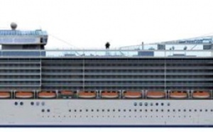Saint-Nazaire : lancement du MSC Fantasia aux chantiers de Saint Nazaire