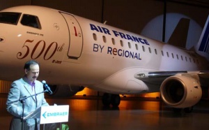 Régional Airlines modernise sa flotte avec des Embraer nouvelle génération