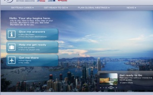 SkyTeam met en ligne un nouveau site web