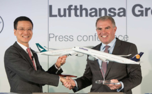 Cathay Pacific en code-share avec les compagnies du groupe Lufthansa