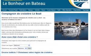 Croisière fluviale : Le Boat fait le plein de nouveautés en 2008