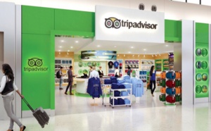 TripAdvisor ouvre sa boutique dans un aéroport