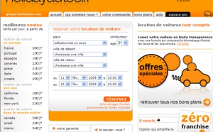 Holiday autos : 75% des résas effectuées sur le web