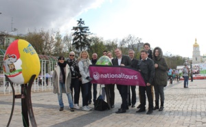 Ukraine : 13 commerciaux de Nationaltours Groupes en reconnaissance à Kiev Ukraine : 13 commerciaux de Nationaltours Groupes en reconnaissance à Kiev