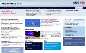 Air France et KLM lancent afkl.biz