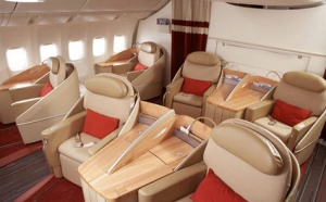 La haute contribution en chute libre dans les avions