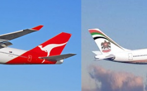 Etihad Airways en code share avec Qantas