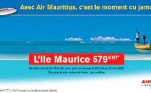 Air Mauritius : l'Ile Maurice à partir de 579 Euros HT