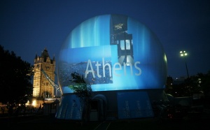 La Défense à Paris : Athènes fait sa promotion