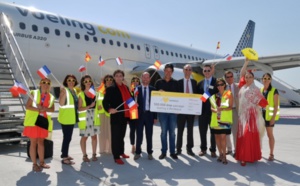 Aéroport de Bordeaux : Vueling célèbre son 500 000e passager