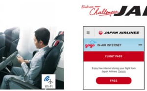 Japan Airlines : le WIFI devient gratuit à bord sur les vols intérieurs