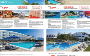 FRAM : 2 nouveaux Framissima à Majorque et en Grèce pour 2018 FRAM : 2 nouveaux Framissima à Majorque et en Grèce pour 2018