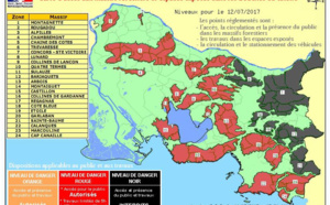 Bouches-du-Rhône : 6 massifs forestiers interdits d'accès le 12 juillet 2017