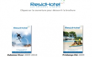 RESID'HOTEL : brochure automne hiver 2009-2010 dans Brochuresenligne.com