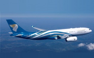 Oman Air en état de marche à Paris