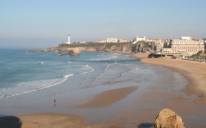 Biarritz, la mer à dos Biarritz, la mer à dos
