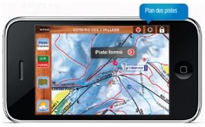 Les stations des 3 Vallées sur l'iPhone