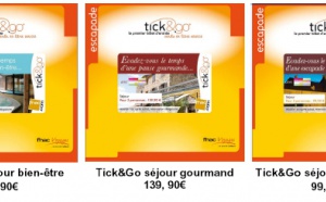 Fnac/Weekendesk lance 3 Tick and Go® Escapades