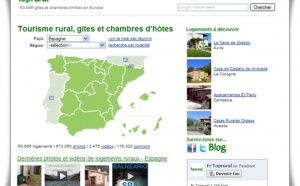 Toprural.com : 20 millions de visite dans l'année pour le site "vert" 