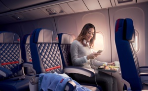 L'option Delta Confort + disponible sur la plupart des transatlantiques Delta Airlines