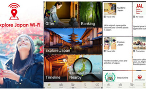 Japon : Japan Airlines lance une appli de connexion gratuite au Wi-Fi