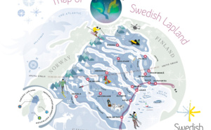 Face à la Finlande, la Laponie suédoise veut aussi séduire le marché français Face à la Finlande, la Laponie suédoise veut aussi séduire le marché français