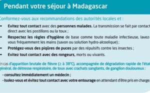 Madagascar : l'épidémie de peste maîtrisée