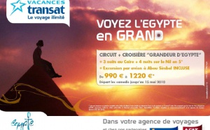 Vacances Transat met l'Egypte à l'honneur dans le métro
