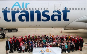 Petits Princes : Air Transat embarque 50 enfants à la recherche du père Noël