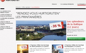 Hurtigruten lance des ventes flash