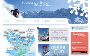 La Côte d’Azur lance un site web sur ses stations de ski