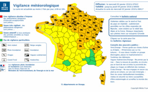 Tempête : Eleanor traverse le Nord et l'Est de la France