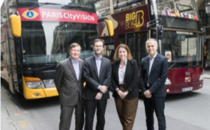 PARISCityVISION associé à Big Bus Tours