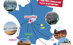 IGAvion : Châteauroux reliée à Toulouse, Londres, Biarritz et Lyon
