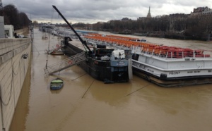 Crue de la Seine : les compagnies de croisières fluviales à l’arrêt
