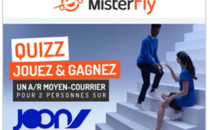 MisterFly fait gagner des vols avec Joon aux agents de voyages