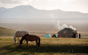 Terres d'Aventure s'arrête dans les montagnes d'Asie Centrale