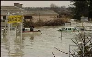 Inondations : des trains bloqués à Lyon Part-Dieu