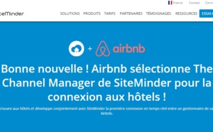 SiteMinder : l'hôtellerie fait son entrée chez Airbnb